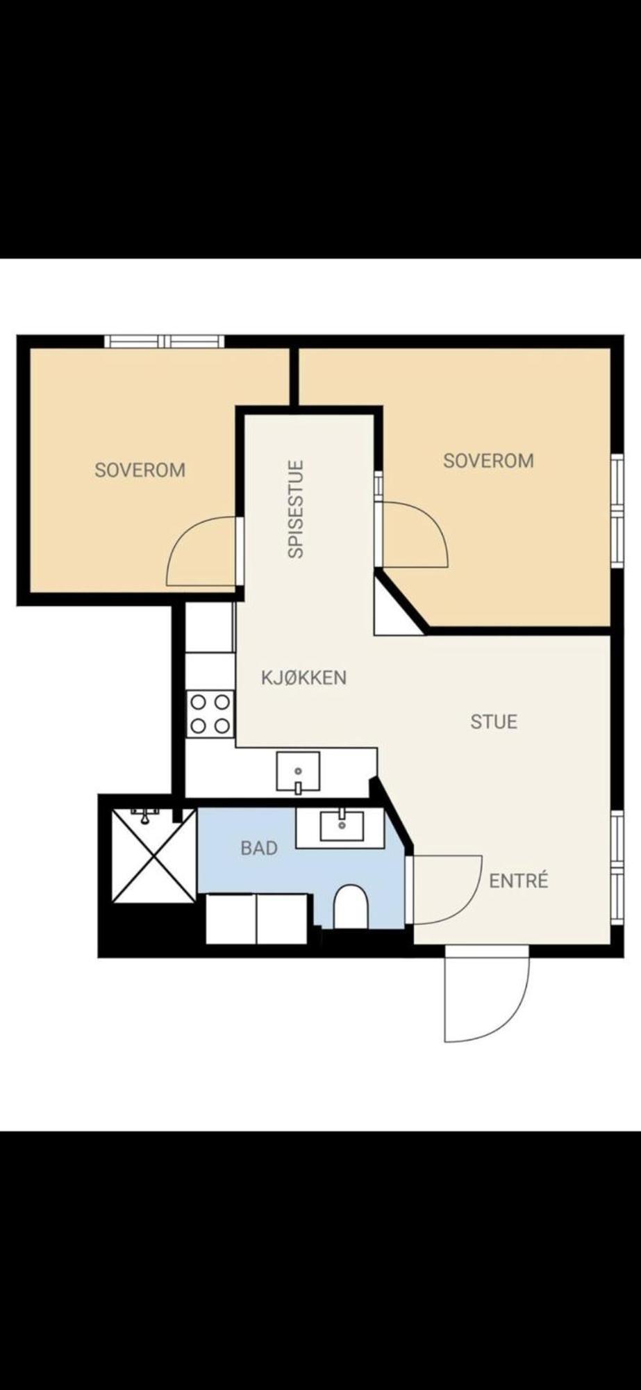 Sentral Moderne Leilighet Тёнсберг Экстерьер фото